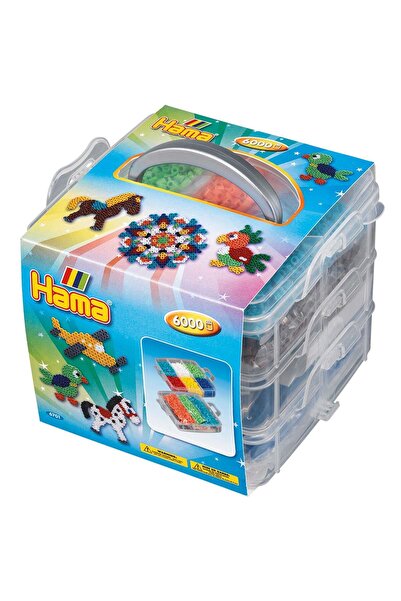 Hama Beads Hama Μικρό Κουτί Αποθήκευσης με 6000 Χάντρες (386701)