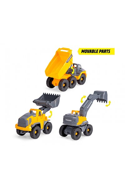 Dickie Toys Εργαζόμενοι στο χώρο της Volvo (203725007)