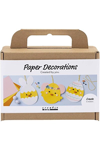 diy kit Μίνι Πασχαλινή Χάρτινη Διακόσμηση