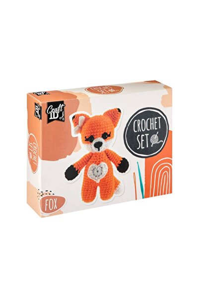 CraftID Κραφτ Άιντι Κιτ Πλεξίματος με Βελονάκι Αλεπού (K-CR1700/GE)