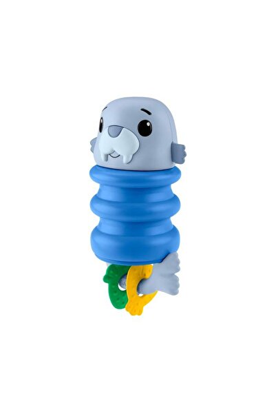 mattel Fisher-Price Squishseas Κουδουνίστρα Σιλικόνης Φώκια (JHB56)