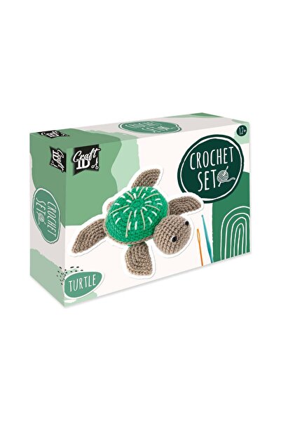 CraftID Κραφτ Άιντι Κιτ Πλεξίματος με Βελονάκι Χελώνα (K-CR1706/GE)