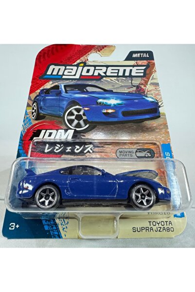 Majorette Premium JDM Legends Toyota Supra JZA80 1/64 Model Araba