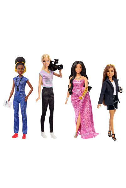Barbie Καριέρες Γυναίκες στην Κινηματογραφία Σετ 4 Κούκλες (HRG54)