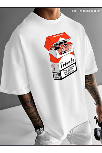 Soothing Space FRENDSFRENDS Baskılı Streetwear Unisex Premium T-Shirt