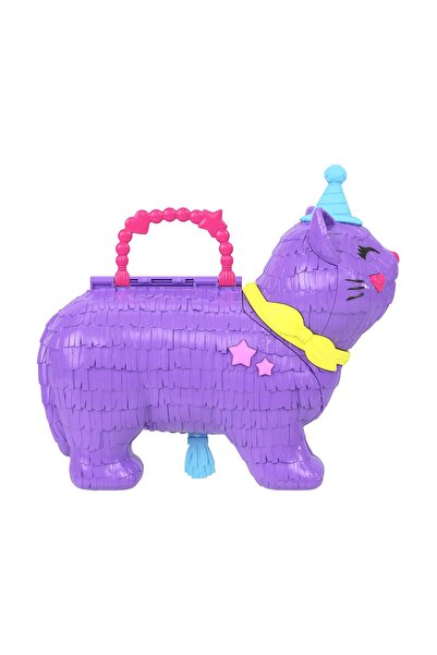 mattel Πόλι Πόκετ Μίνι Κούκλα Σετ Παιχνιδιού Γατούλα Εορταστικής Θεματολογίας...