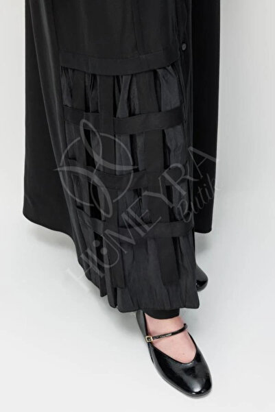 HUMEYRA 100% Natural Lyocell Draped Soft Feel Handmade Aller Detailed Robe