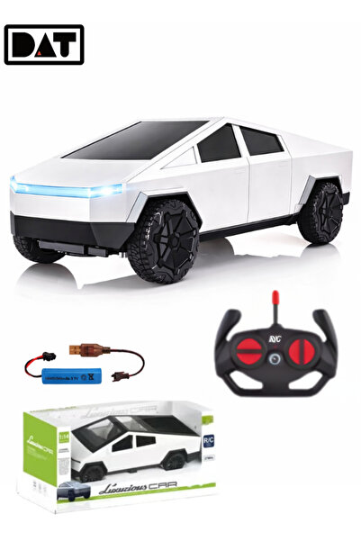 DAT Remote Control Pickup Truck with 2.4GHz Control and LED Lights
