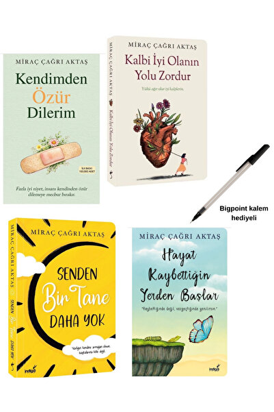 İndigo Kitap Kendimden ÖzürDilerim/Kalbi iyiolanın yoluzordur/Senden birtaned...
