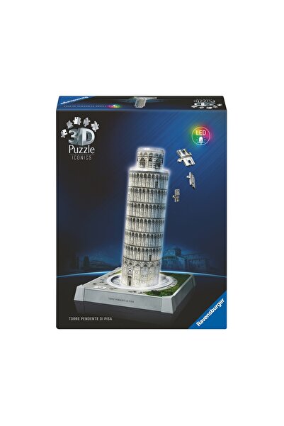 RAVENSBURGER 3D Παζλ Πύργος της Πίζας Νύχτα 216 τεμάχια (12008028)
