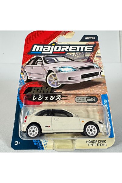 Majorette Premium JDM Legends Honda Civic Type r EK9 Model Araba - (CHASE)