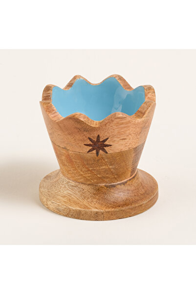 Zsa Zsa Zsu Lakrı Mango Ağacı Çerezlik 8x8x7.5 Cm Mavi