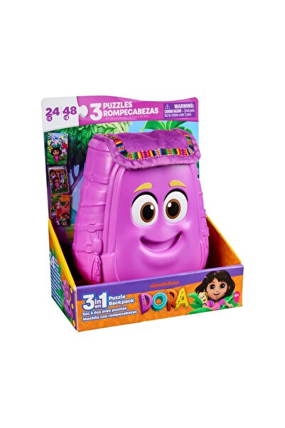 Master Toys Σπιν Μάστερ Επιτραπέζια Παιχνίδια Ντόρα Σακίδιο Πλάτης Παζλ 3 σε ...