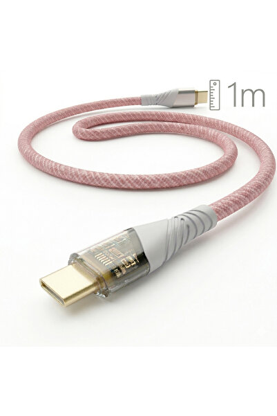 Wyred by Monga Καλώδιο ταχείας φόρτισης USB-C Wyre 100C B, PD 100W, 5A, Διαφα...