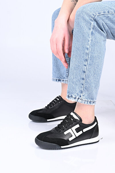 Bestello Lace-Up Thermo Sole Genuine Leather Sneaker 338-7054 Women's Shoes