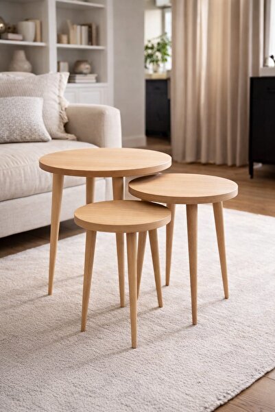BİLİR MOBİLYA AHŞAP VE DEKORASYON SEHPA AYAĞİ 39 CM (4 ADET AHŞAP AYAK + 4 AD...