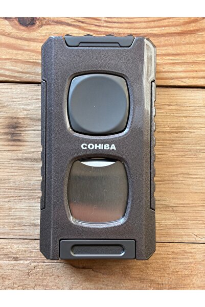 COHİBA İkonik Çakmak 2 pürmüz 8 cm boyunda Entegre Delici İğne Punch Ve Düz k...