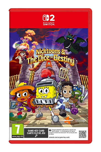 Gamemill Nicktoons & The Dice of Destiny (Card Cheie de Joc) - Nintendo Switch 2