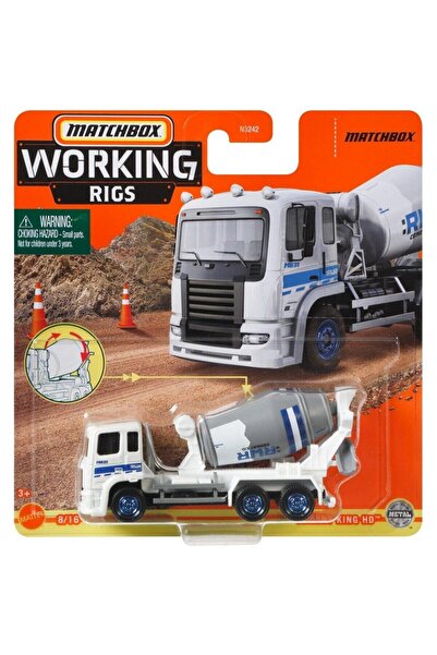 HOT WHEELS Oyuncak Iş Makineleri ( Beton Mikseri )