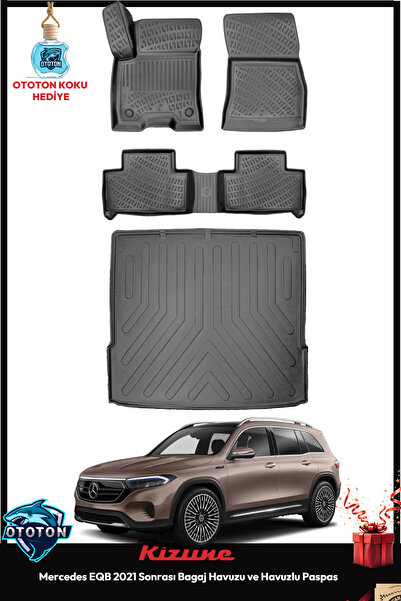 Rizline Mercedes EQB 2025 Bagaj Havuzu+Havuzlu Paspas& ton koku