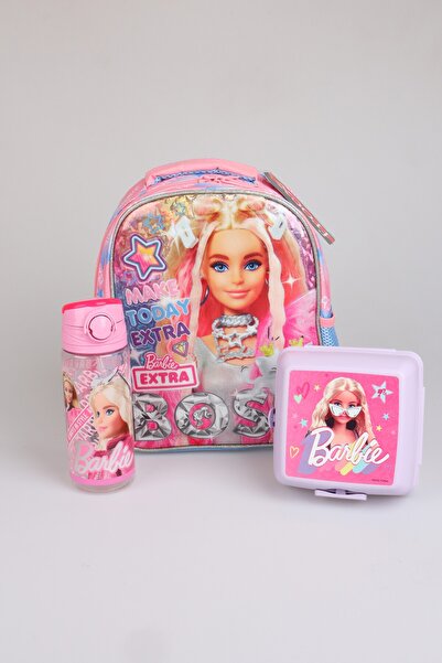 Barbie DEKOMUS İLE LİSANSLI "EXTRA GLAM COLLECTION" TEK BÖLMELİ KÜÇÜK BOY 35 ...