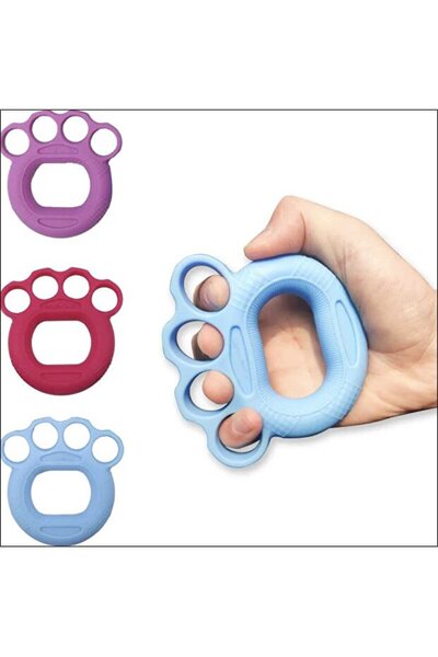 mucit home 1 τεμάχιο σιλικόνης για ενδυνάμωση δακτύλων καρπού χεριού, μετά απ...