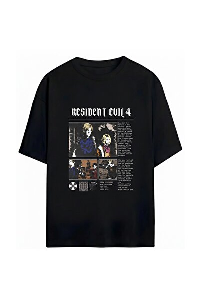 SVART WEAR Resident Evil unisex majica prevelikog kroja od 100% pamuka