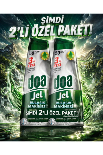 Doa ⚡ “YAĞA SON! 3’LÜ ETKİ JEL 2’Lİ PAKET – EKONOMİK CANAVAR!”