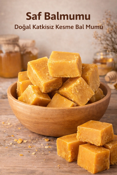 Gül Mum Bal Mumu Doğal Katkısız 100gr