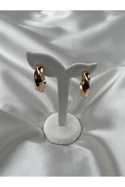 bag and shine Asera Gold Stylish Hoop Earrings