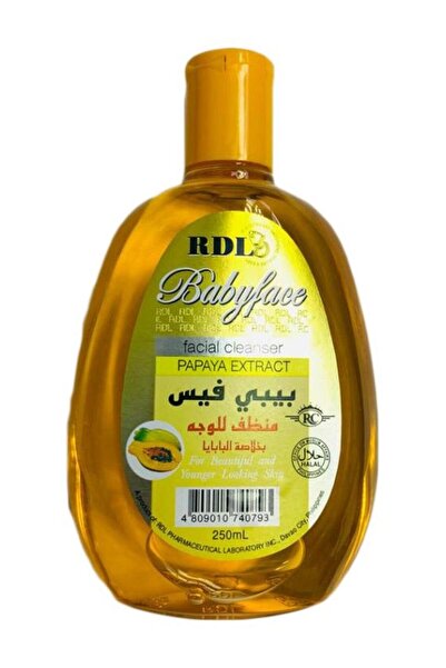 RDL منظف الوجه بيبي فيس بخلاصة البابايا 250 مل
