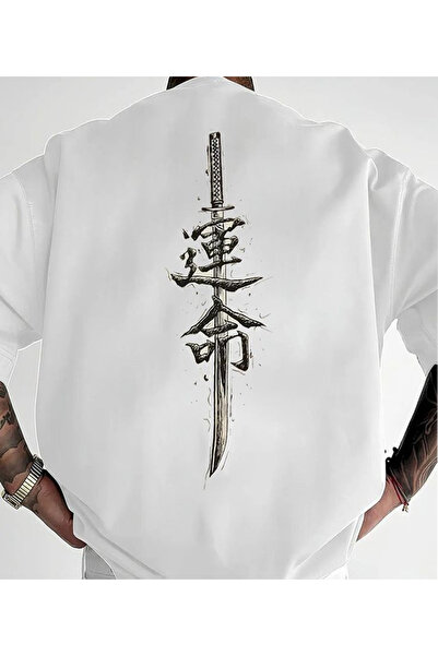 ZEMLİYA Υπερμεγέθες εμπριμέ λευκό μπλουζάκι, η καλοκαιρινή τάση της σεζόν