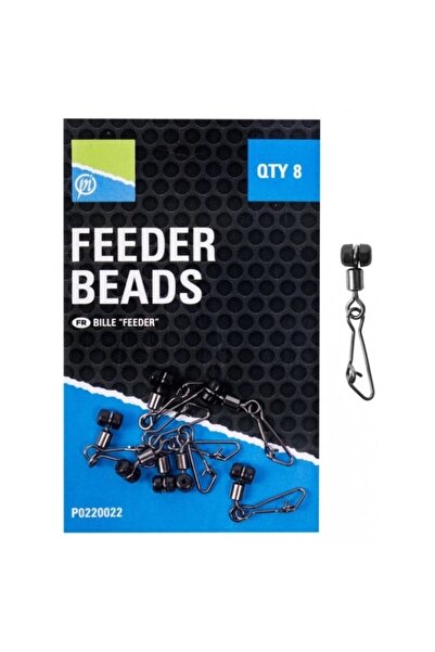 Preston Vartej Cu Margea Culisanta si Agrafa Feeder Beads, 8buc/plic