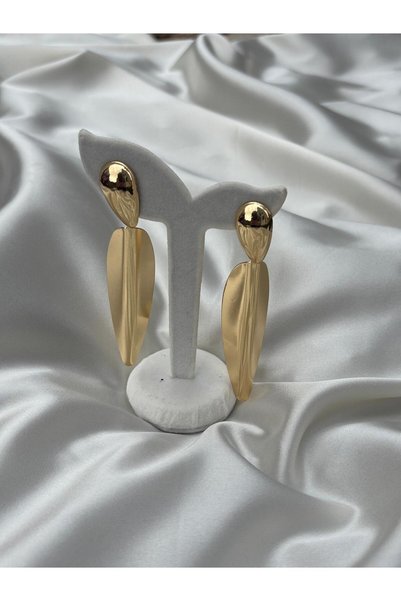 bag and shine Zyra Gold Premium Design Long Earrings