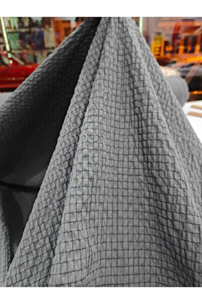 GrandTekstil 150 EN GRI KARELİ DESEN PANTOLON BLUZ ELBİSE TUNİK GÖMLEK YAPIMI...