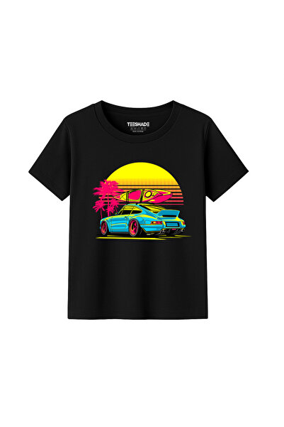 Yoo Street Tokyo Cars T-Shirt for Unisex Kids – 100% Cotton Multiple Colors –...