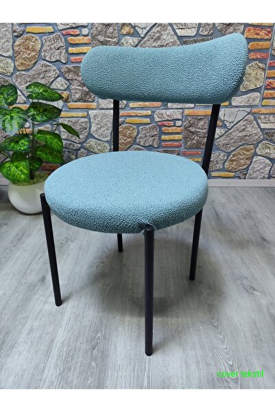 COVER TEKSTİL Teddy Sandalye kılıfı Mutfak Salon Cafe Restoran Sandalyesi kıl...
