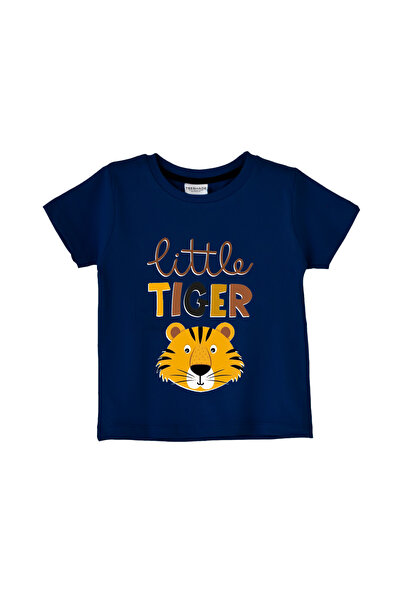 Yoo Street Cute Little Tiger T-Shirt for Unisex Kids – 100% Cotton Multiple C...