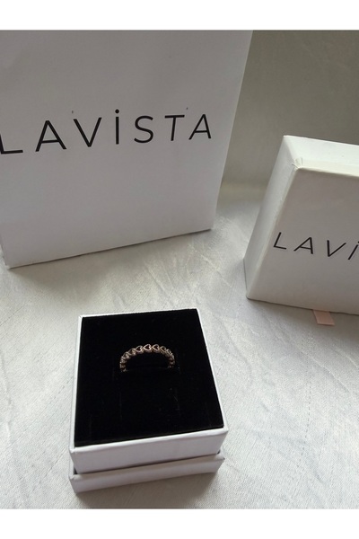 Lavista Silver Bağlı Kalpler Gümüş Yüzük