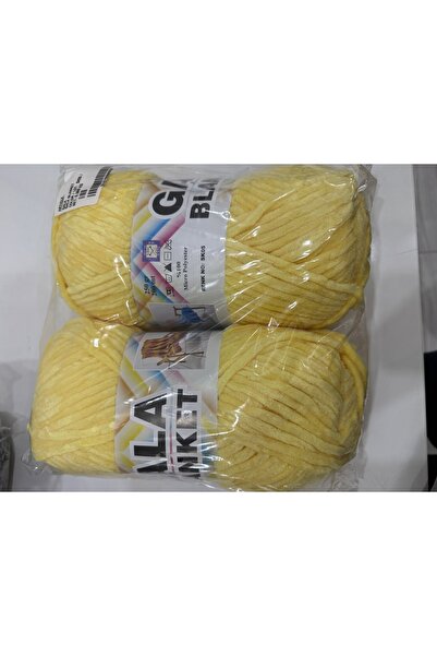 SÜSLÜTASARIM Himalaya gala kadife ip (500 gram) sarı