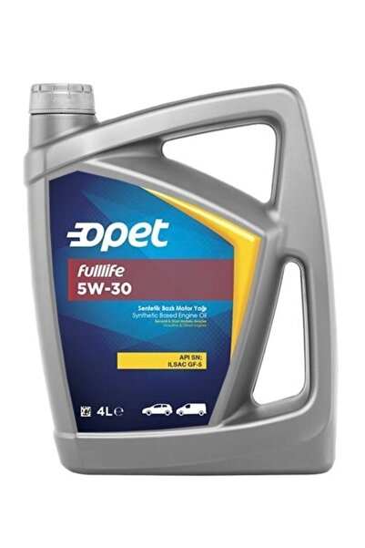 opet FullLife 5W-30 Motor Yağı 4L Tam Sentetik DPF Uyumlu