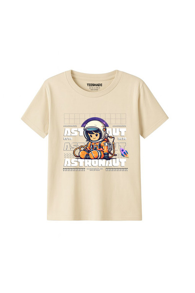 Yoo Street Rocket Man Astronaut T-Shirt for Unisex Kids – 100% Cotton Multipl...