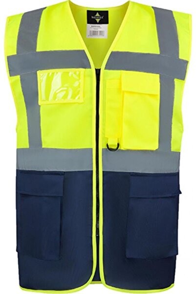 Korntex Ανακλαστικό Γιλέκο Διευθυντικό, 3XL, Πράσινο VR5