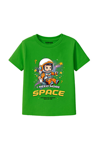 Yoo Street I Need More Space T-Shirt for Unisex Kids – 100% Cotton Multiple C...