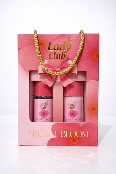 LADY CLUB Secret Bloom Vücut Spreyi ve Vücut Losyonu Seti