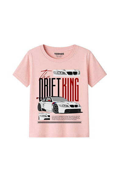 Yoo Street Street King Cars T-Shirt for Unisex Kids – 100% Cotton Multiple Co...