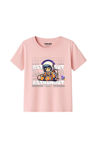 Yoo Street Rocket Man Astronaut T-Shirt for Unisex Kids – 100% Cotton Multipl...