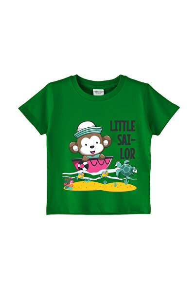 Yoo Street Cute Little Sailor T-Shirt for Unisex Kids – 100% Cotton Multiple ...