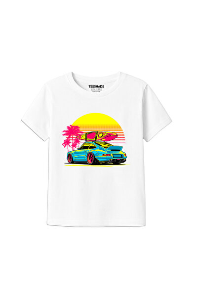 Yoo Street Tokyo Cars T-Shirt for Unisex Kids – 100% Cotton Multiple Colors –...