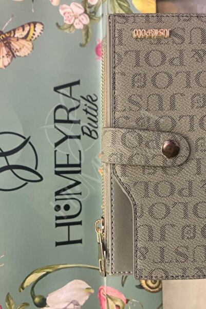 HUMEYRA Front Snap Wallet 1 Khaki